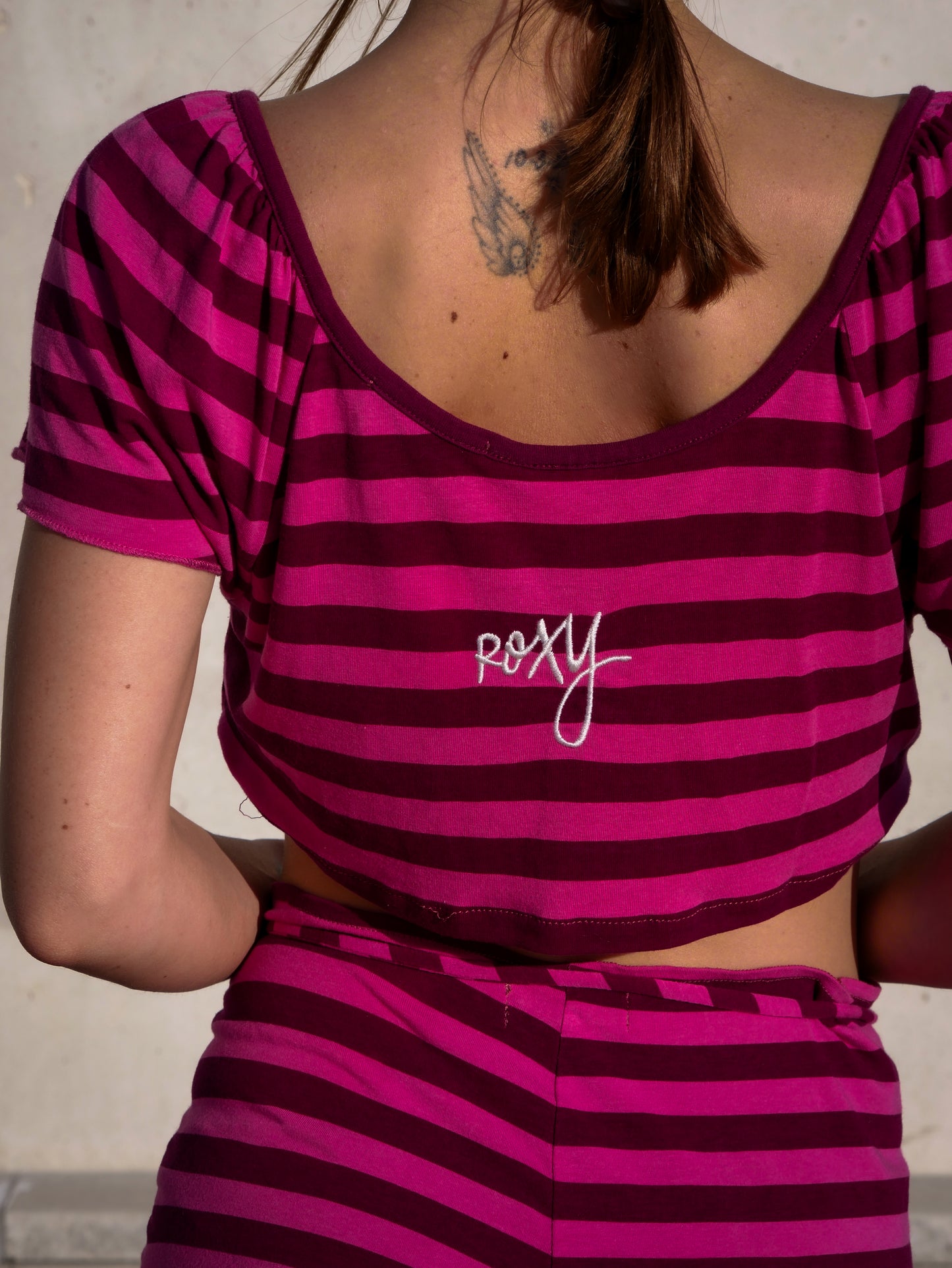 Ensemble beachwear rose