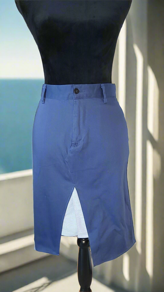 Jupe Bleu Vichy