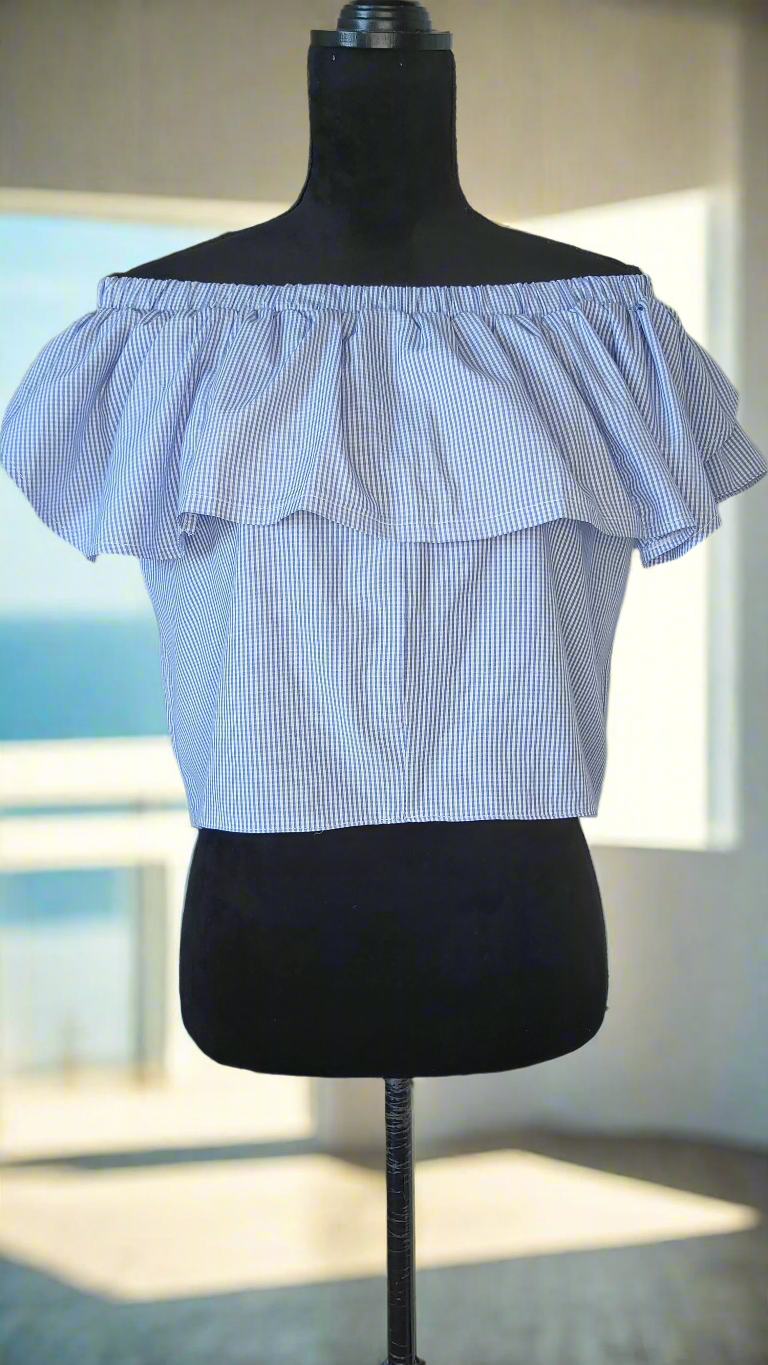 Top Bleu Vichy